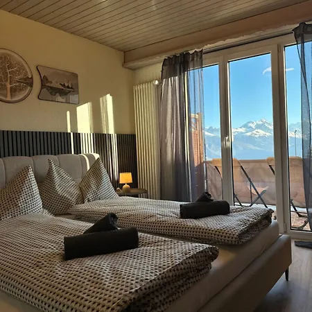 Capobnb Und Alpenpanorama Im Wallis, Wandern * Κρανς Μοντάνα